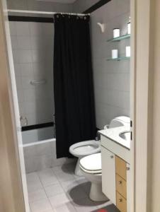 Koupelna v ubytování Depto Palermo Sinclair EEUU Parking included