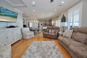 Posezení v ubytování All-Moh's-Paradise