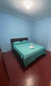 Katil atau katil-katil dalam bilik di Casa Tabacon cr