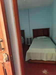 Katil atau katil-katil dalam bilik di Casa Tabacon cr