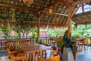 Restaurace v ubytování Kausala Bisma Ubud