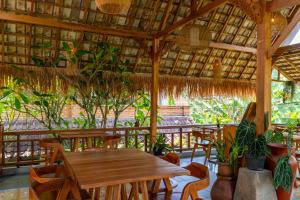 Restaurace v ubytování Kausala Bisma Ubud