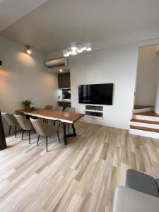 TV o dispositivi per l'intrattenimento presso Mou Xia Villa