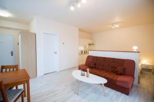 Posezení v ubytování New Cosy Apartment, close to TATRALANDIA and JASNA, parking