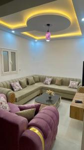 Posezení v ubytování Une maison houmt souk djerba + 14 fotografií