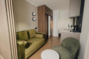 Ruang duduk di Hotel Flaneur