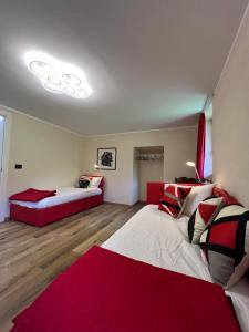 Postel nebo postele na pokoji v ubytování Maison Marcoz - Appartamenti vacanze