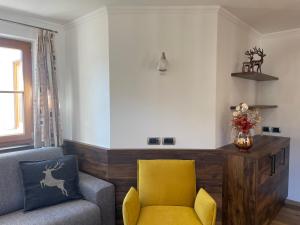 Posezení v ubytování La Funtana