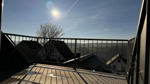 Balkón nebo terasa v ubytování Feriendomizil Rietholzblick