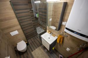Ένα μπάνιο στο Apartmani RAZVIGORA - DivčiNova