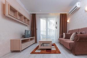 TV a/nebo společenská místnost v ubytování Monte Carlo