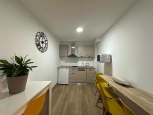 Kuchyň nebo kuchyňský kout v ubytování Habitacion Monteazul