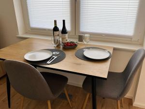 Nápoje v ubytování Ferienwohnung Mucki