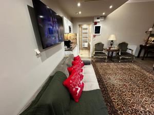 TV a/nebo společenská místnost v ubytování Air Suite
