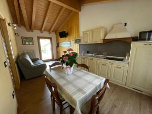 Kuchyň nebo kuchyňský kout v ubytování Orobie Holiday Apartments