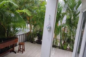 Balkón nebo terasa v ubytování CHAME VIBES Apartamento PB en Playa Caracol Chame