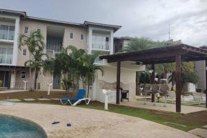 Bazén v ubytování CHAME VIBES Apartamento PB en Playa Caracol Chame nebo v jeho okolí
