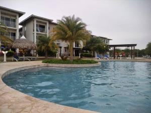 Bazén v ubytování CHAME VIBES Apartamento PB en Playa Caracol Chame nebo v jeho okolí
