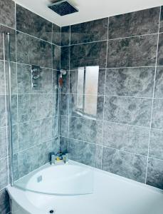Koupelna v ubytování Single Room