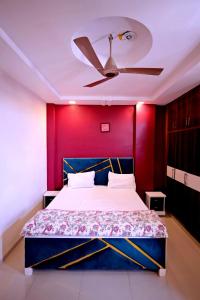Krevet ili kreveti u jedinici u objektu Uptown Jaipur- Luxury Premium Apartment
