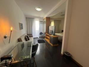 Posezení v ubytování Flat Piemonte