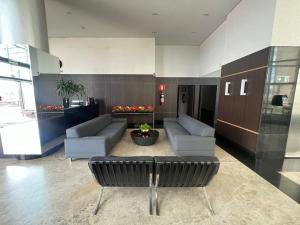 Posezení v ubytování Flat Piemonte