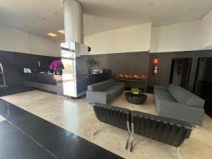 Posezení v ubytování Flat Piemonte