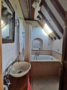 Ένα μπάνιο στο Chateau Chandler 17eme 4 étoiles en Sologne, proche Sancerre et châteaux royaux +15 φωτογραφίες