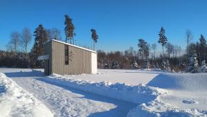 OH DEER holiday house v zimě