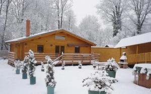 Το Chalets under Falcon Ridge τον χειμώνα