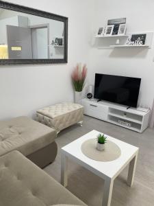 TV a/nebo společenská místnost v ubytování Smile 1