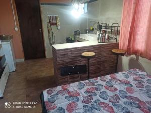 Kuchyň nebo kuchyňský kout v ubytování Ambar