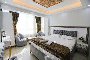 Postel nebo postele na pokoji v ubytování Istanbul Hotel&Guesthouse