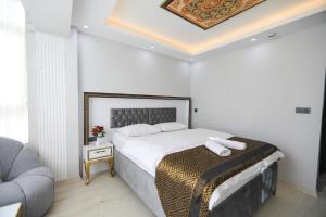 Postel nebo postele na pokoji v ubytování Istanbul Hotel&Guesthouse