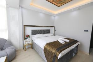 Postel nebo postele na pokoji v ubytování Istanbul Hotel&Guesthouse