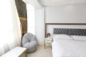 Postel nebo postele na pokoji v ubytování Istanbul Hotel&Guesthouse