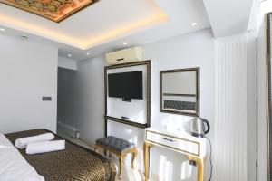 Postel nebo postele na pokoji v ubytování Istanbul Hotel&Guesthouse