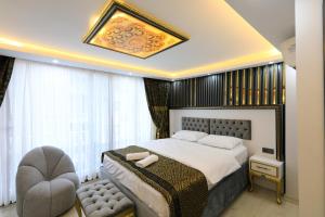 Postel nebo postele na pokoji v ubytování Istanbul Hotel&Guesthouse
