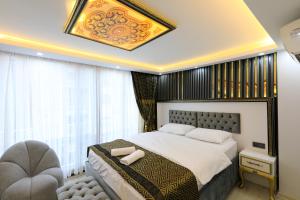 Postel nebo postele na pokoji v ubytování Istanbul Hotel&Guesthouse
