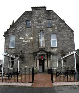 The building where the hotel is located 