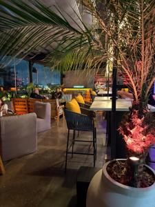 Χώρος καθιστικού στο Sonata 44 Hotel Laureles