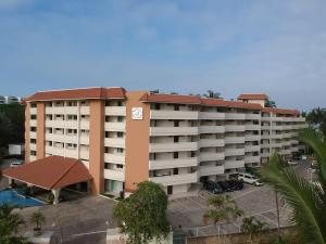 Budova, kde se aparthotel nachází