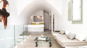 Postel nebo postele na pokoji v ubytování Pylaia Boutique Hotel & Spa