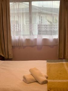 Postel nebo postele na pokoji v ubytování double room