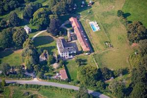 Letecký snímek ubytování Abbaye du Palais
