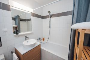 Kúpeľňa v ubytovaní Designer-Apartment zum Wohlfühlen