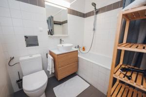 Kúpeľňa v ubytovaní Designer-Apartment zum Wohlfühlen