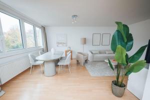 Posedenie v ubytovaní Designer-Apartment zum Wohlfühlen