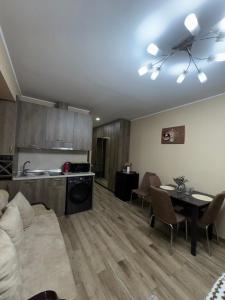 Kuhinja oz. manjša kuhinja v nastanitvi Giorgi Apartment In New Gudauri - Block 3 - N315