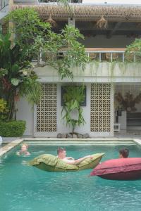 Bazén v ubytování Gypsy Lust Ubud nebo v jeho okolí